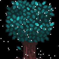 Tree reduced colors GIF