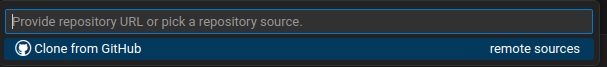 "VSCode repository selector"