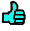 Thumb up selected